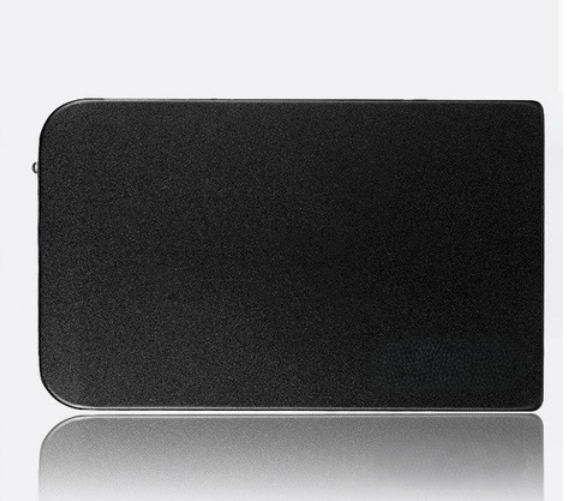 Compact Black External Hard Drive